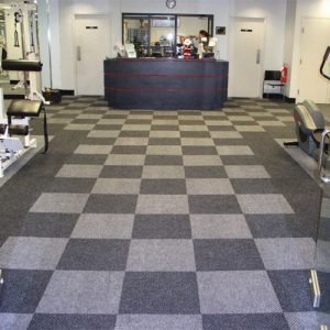 diagonal-heavy-duty-carpet-tile-charcoal-gray-checkerboard